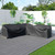 L-Shaped Waterproof Canopy – Anti-Leak Design L-Shaped Waterproof Canopy – Anti-Leak Design