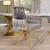 A luxurious velvet swivel dining chair with ergonomic backrest and sturdy metal frame. A luxurious velvet swivel dining chair with ergonomic backrest and sturdy metal frame.