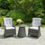 Stylish and durable 3-piece outdoor rattan set with weather-resistant chairs and tempered glass table Stylish and durable 3-piece outdoor rattan set with weather-resistant chairs and tempered glass table