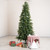 8.5ft Slim Pre-Lit Pine Christmas Tree