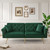 Stylish Green 2-Seater Velvet Sofa Bed Stylish Green 2-Seater Velvet Sofa Bed