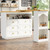 360° Rotating Bar Table with Storage & 6 Drawers 360° Rotating Bar Table with Storage & 6 Drawers