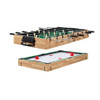 FastFurnishings 10-in-1 Combo Game Room Table Set Pool, Foosball, Ping Pong, Chess 