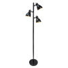FastFurnishings 64-inch Black 3-Light Tree Lamp Spotlight Floor Lamp 
