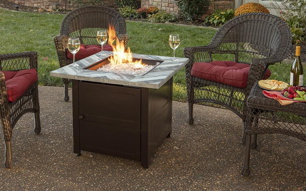 Buy Endless Summer “Wakefield” LP Gas Outdoor Fire Pit on OneSourcePool