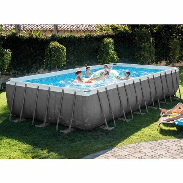 Intex Intex Above Ground Pool 24 x 12 x 52 Frame Set Pool Model 26361EH Intex Intex Above Ground Pool 24 x 12 x 52 Frame Set Pool Model 26361EH
