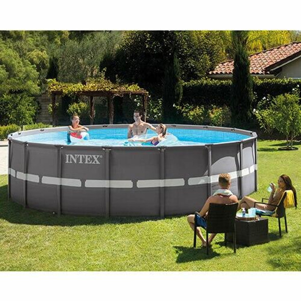 Intex Intex Ultra Frame Round Pool Package 18 x 52