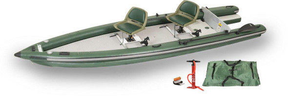 Sea Eagle Sea Eagle FSK16 2 Person Swivel Seat Boat Package