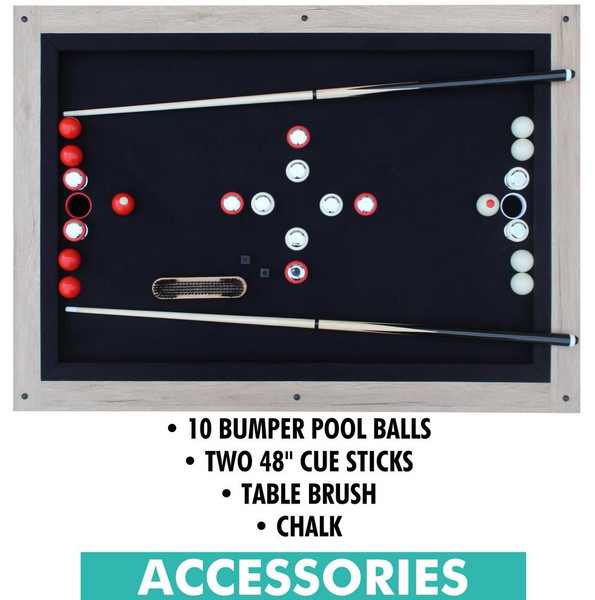 FreeTime Fun Baddah Bing 54" Bumper Pool Table 