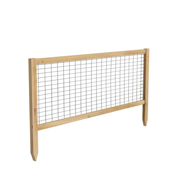 FastFurnishings 4 Pack Cedar Garden Trellis Set - 45 x 23.5 inch Each - Made in USA 