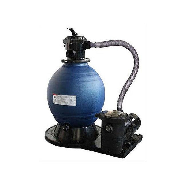 Blue Wave SandMan Deluxe Aboveground 22 Sand Filter System with 1.5 HP Pump