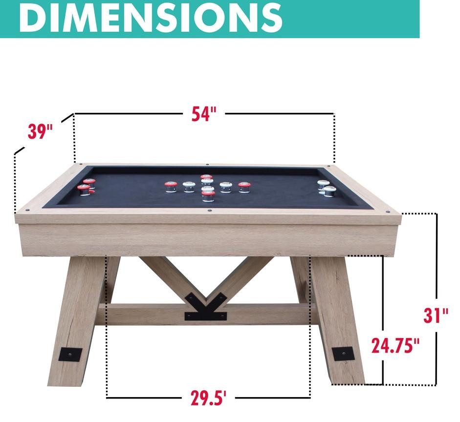FreeTime Fun Baddah Bing 54" Bumper Pool Table 