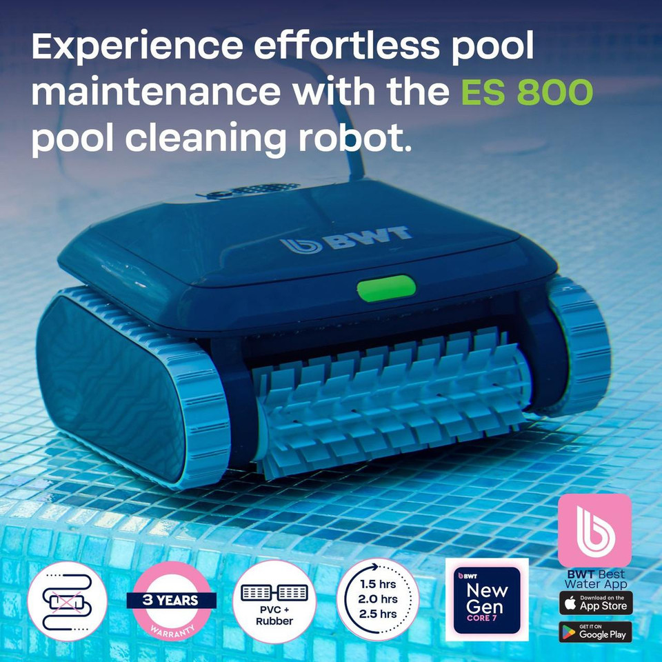  BWT ES800 Pool Robotic Cleaner 