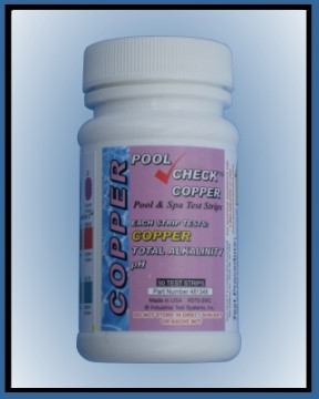 Pool Check Copper 3 in 1 Test Strips