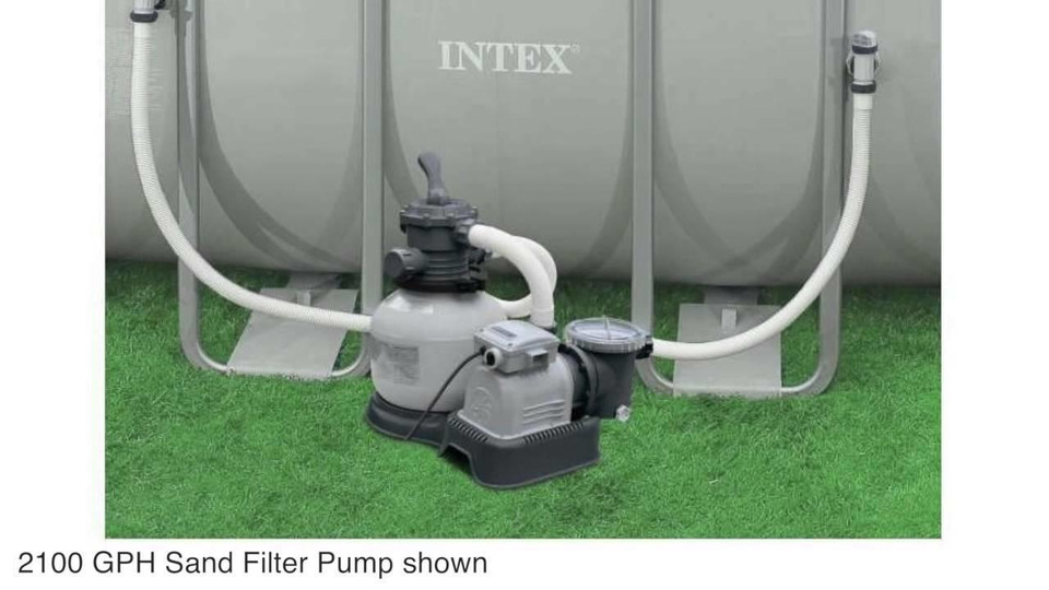 Intex Intex Above Ground Pool 24 x 12 x 52 Frame Set Pool Model 26361EH
