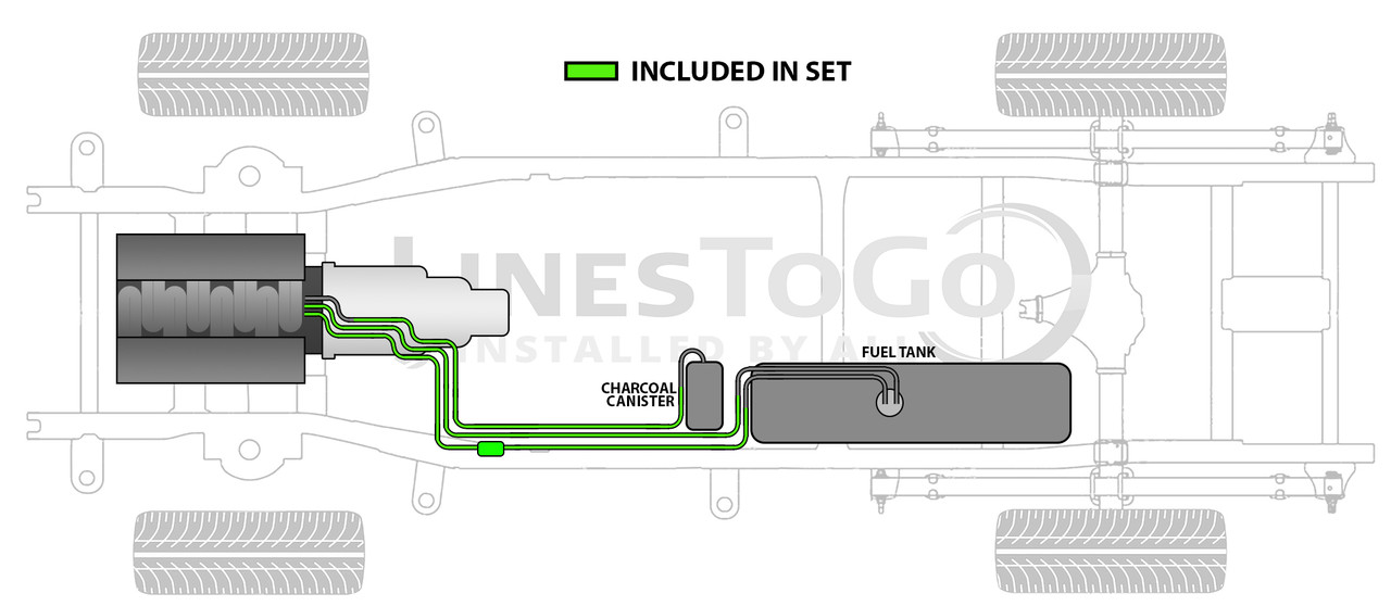 メーカー包装済 Fuel LineはSelect 01-03 Return Chevrolet GMCモデルに対応 Chevrolet/GMC 