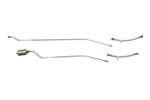 GMC Truck Rear Fuel Line Set 1991 C Series 2WD Reg Cab 6.5ft Bed 5.0L SS400-B2J Stainless Steel