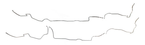 Chevy Silverado Fuel Line Set 2003 Ext Cab & Chassis 161.5" & 185.5" WB 6.6L SS588-L1C Stainless Steel