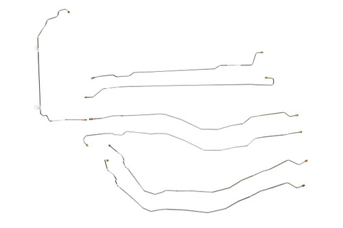 Chevy Silverado Brake Line Set 2002 2500 HD Crew Cab 6.5ft Bed BLC-132-SS1B Stainless Steel