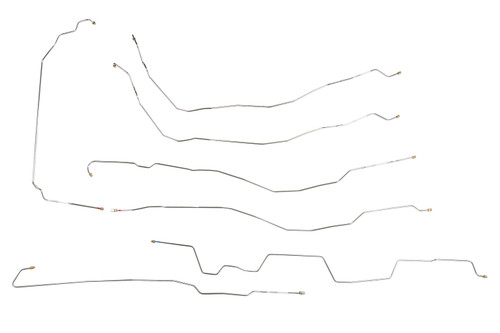 GMC Sierra Brake Line Set 2001 Regular Cab & Chassis 161.5" WB 5.7L, 7.4L BLC-156-SS2A Stainless Steel