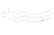 GMC Sierra Fuel Line Set 2003 2500HD/3500HD/3500 Ext Cab 6.5ft/8ft Bed 8.1L SS488-A2F Stainless Steel