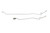 GMC Truck Rear Fuel Line Set 1989 4WD Reg Cab 8ft Bed 5.0L SS400-R2F Stainless Steel