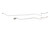 Chevy Truck Rear Fuel Line Set 1989 Reg Cab 8ft Bed 2WD 5.0L Gas SS400-E1F Stainless Steel