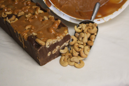 Cashew Turtle Fudge