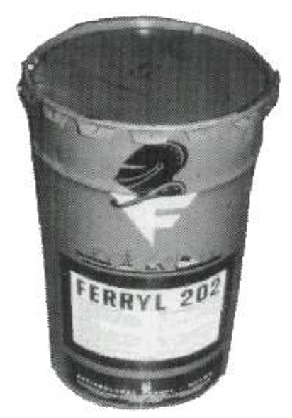 COMPOUND WHITE PLASTIC FERRYL 400R 12KGX2CAN