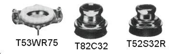 INLET SPUD 32MM MODEL T52S32R FOR LAVATORY