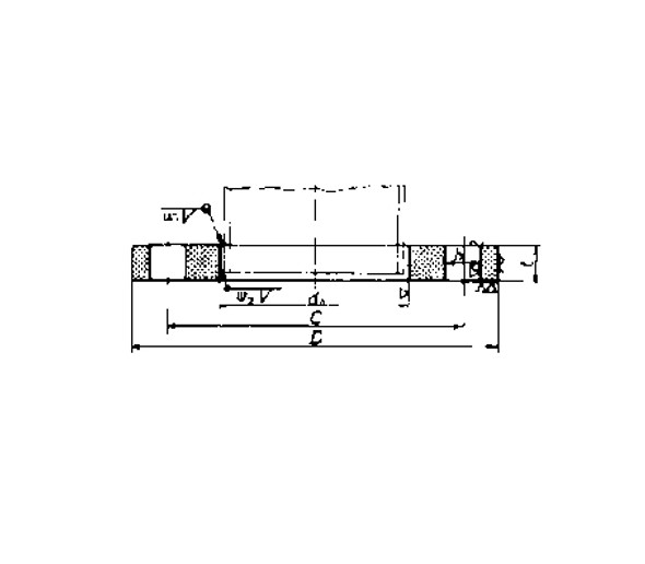 FLANGE STAINLESS STEEL WELDING SLIP-ON FLAT FACE 5KG-250MM