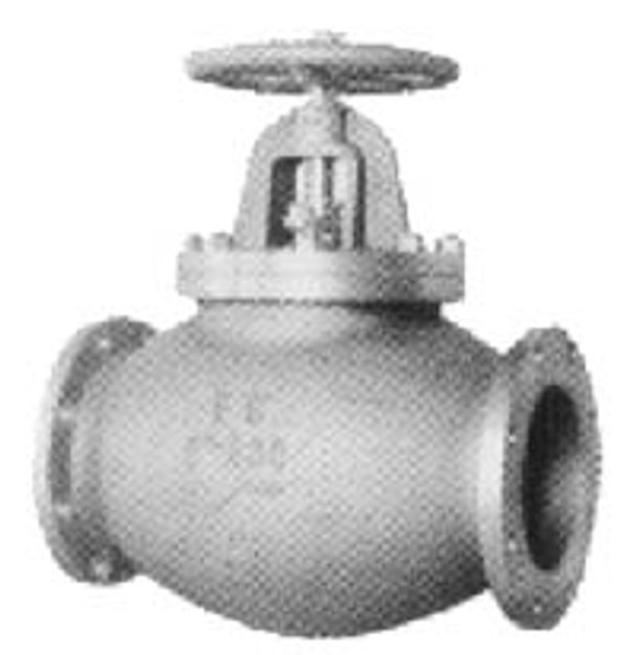 GLOBE VALVE CAST-STEEL FLANGED F7311 5KG-300MM
