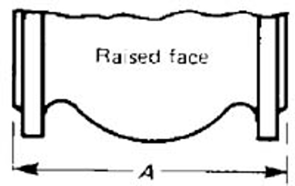 GATE VALVE STEEL ANSI 150 FLANGED RAISED FACE 1-1/4"