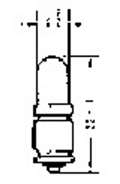 LAMP PILOT MINIATURE L 30V 30MA 6.2X22MM