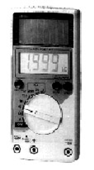 MULTI TESTER DIGITAL SOLAR-POWERED MODEL CDS-820