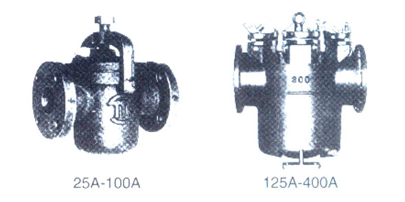 WATER FILTER CAN CASTING STEEL NOM DIA 125MM