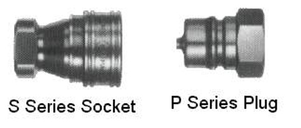 COUPLER QUICK-CONNECT STAINLESS STEEL 4P PT-1/2