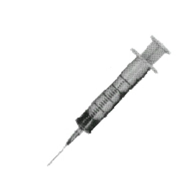 SYRINGE HYPODERMIC DISPOSABLE 2.5ML WITH NEEDLE