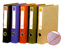 FILE HARD COVER W/ARCH HOLDER &FASTENER 307X270X60MM "SMALL"