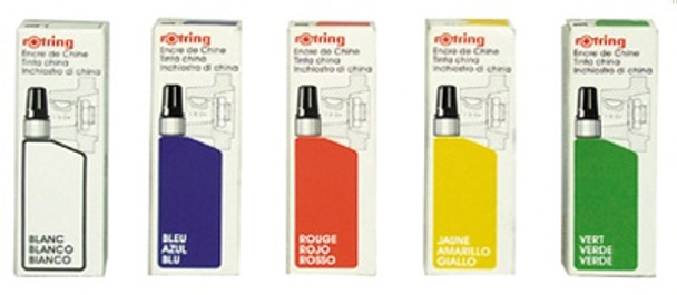 ROTRING PEN INK BROWN 23ML