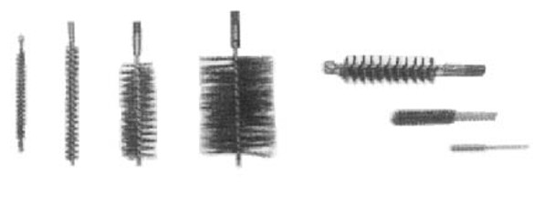 BRUSH TUBE NYLON CONDENSER 16MM X 5/16" FEMALE THREAD