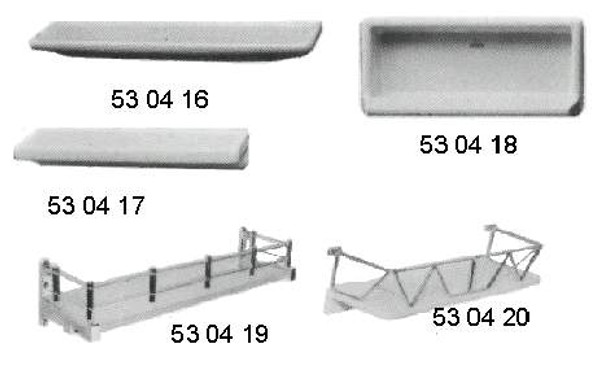 SHELF BATHROOM WITH GUARD BAR PLASTIC PLATE W125XL456XD94MM