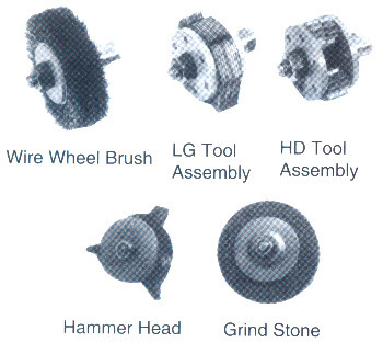 HD TOOL ASSEMBLY FOR AIR HAND SCALER #YBD-2X