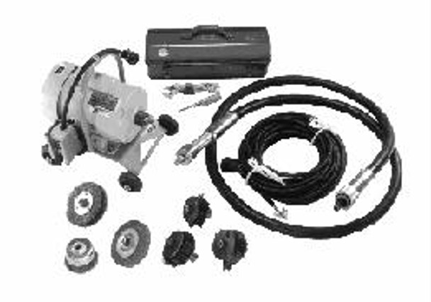 WIRE WHEEL BRUSH 4" FOR OSK SCALING MACHINE