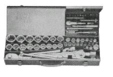 SOCKET WRENCH SET 5-41MM 6.35/ 12.7/19MM/SQ 47SOCKET/18TOOL