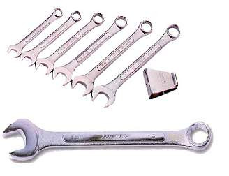 WRENCH OPEN & 12-POINT BOX 32MM