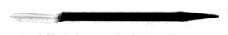 SCRAPER BEARING HALF ROUND & FLAT END 300MM