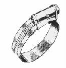 HOSE BAND GALV STEEL 8-14MM