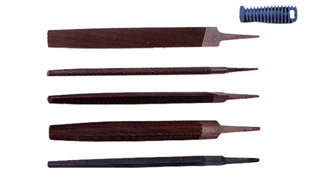 FILE FLAT DOUBLE-CUT SMOOTH 200MM