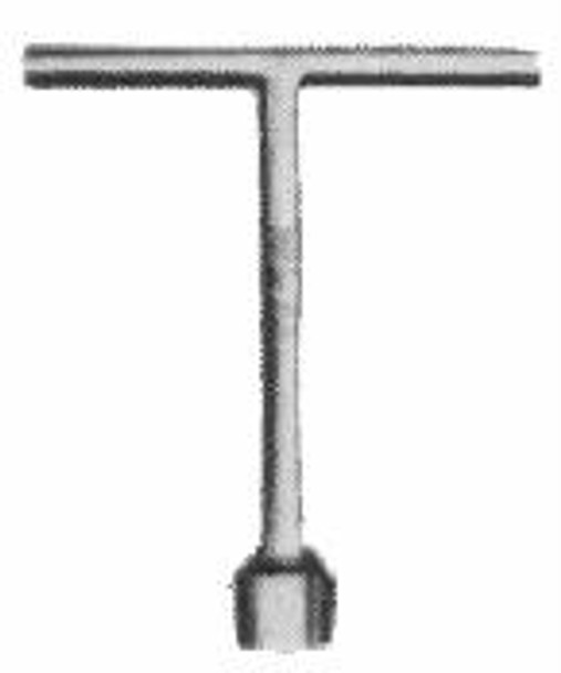 WRENCH T-TYPE BOX NON-SPARK BERYLLIUM COPPER ALLOY 17MM